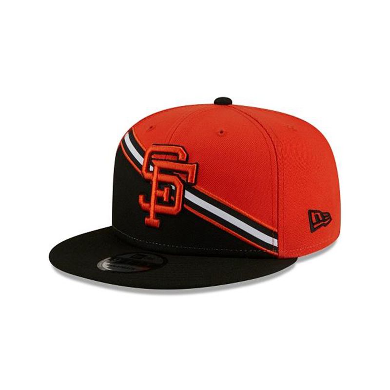 MLB San Francisco Giants Color Cross 9Fifty Snapback (FMM1028) - Black New Era Caps